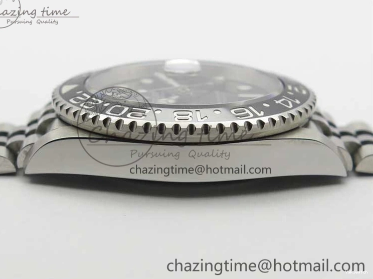 Ceramic D1F 116710 LN 904L SA3186 Jubilee Edition Best 1:1 On II Bracelet GMT-Master Black 0326